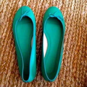 J Crew Leather Ballet Flats